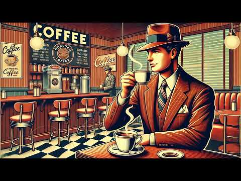 Warm Morning Jazz at Coffee Shop Ambience ☕ Relaxing Jazz Instrumental 😊 1940s Coffee Relaxing Music