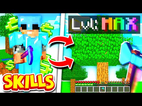 We hit MAX SKILL PRESTIGE for INSANE REWARDS in *NEW* SKYBLOCK MAP | Minecraft SKYBLOCK SERVER #7