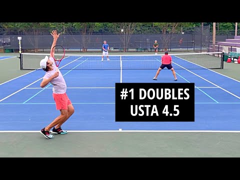 Can the Captain & RoboCop Win at #1 Doubles?  [USTA 4.5]