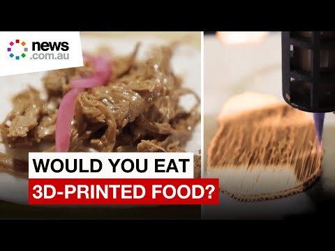 Would you eat 3D printed plant based beef?