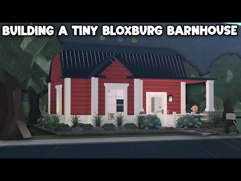 BUILDING a TINY BLOXBURG STARTER BARN HOUSE