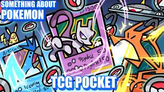 Something About Pokemon Trading Card Game Pocket ANIMATED (Loud Sound Warning)