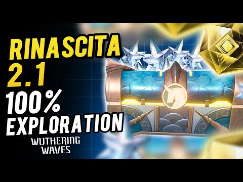 Riccioli Islands & Vault Underground 100% Exploration & All ChestLocation | Wuthering Waves 2.1