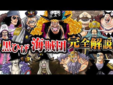 【完全解説】四皇であり異色の曲者たちが揃う「黒ひげ海賊団」の全容を超わかりやすく解説【ワンピース】