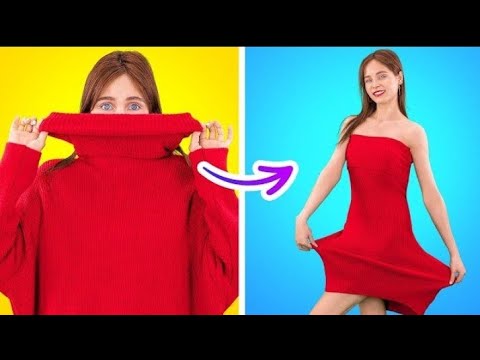 TRANSFORM YOUR LOOK WITH DIYFASHION || Easy Hacks by 123 GO!GLOBAL