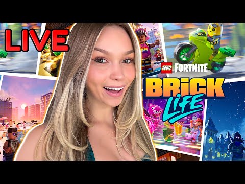 Playing LEGO Fortnite Brick Life for the first time! #EpicPartner