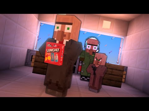 Minecraft Villager Hate Lunchly!