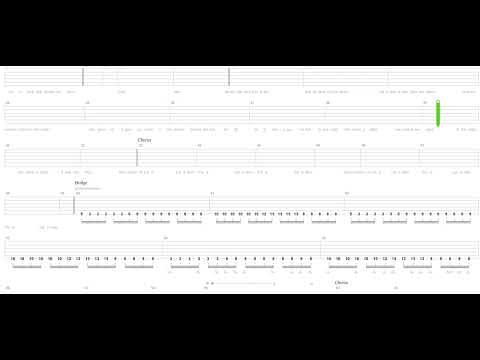 Paradise Tab by Coldplay + Guitar only + Guitar tab