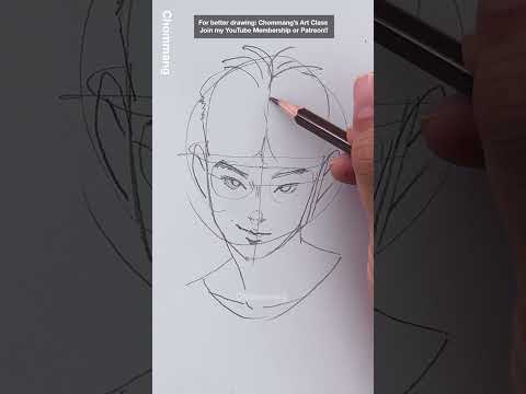 Draw semi-realistic face