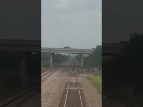 Back of Amtrak Texas Eagle July 29 2021