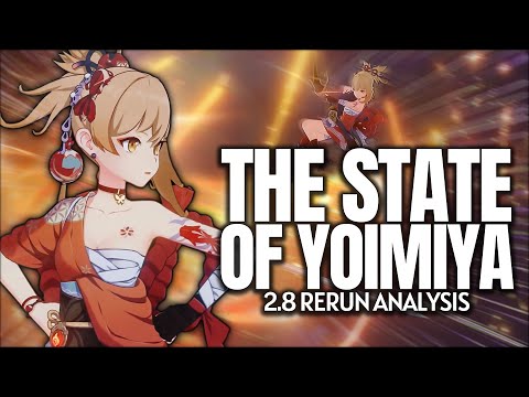 she's STRONGER than you think! the state of Yoimiya in 2.8 | Genshin Impact