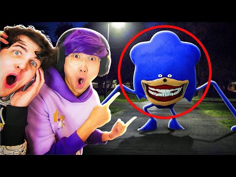 SHIN SONIC TAPES IN REAL LIFE!? (EVIL SONIC + TAILS ATTACKED US!)