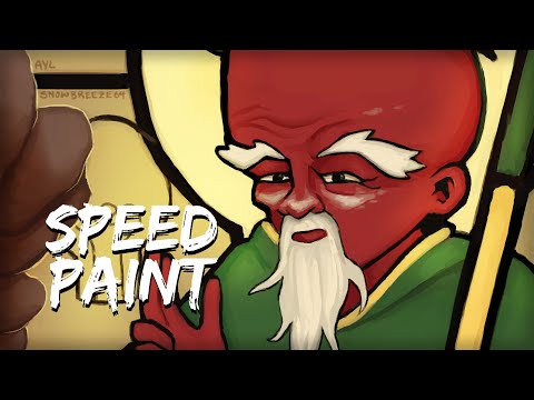 The Ravening War SPEEDPAINT || Raphaniel