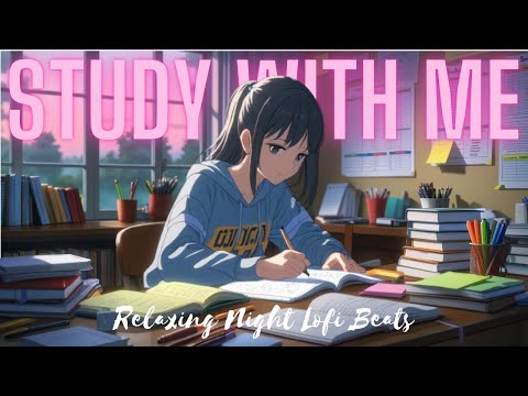 5-Hour Study With Me | Lofi Piano Beats 🎶 | Pomodoro 50-10 | Anime Vibes for Focus & Productivity