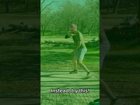 Failing to lead your throw with the elbow is the #1 killer of power in disc golf! #DiscGolf #Swing