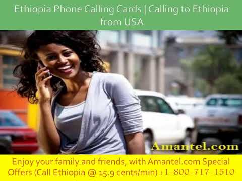 Call Ethiopia, Cheap International Calls to Ethiopia from USA - With Amantel