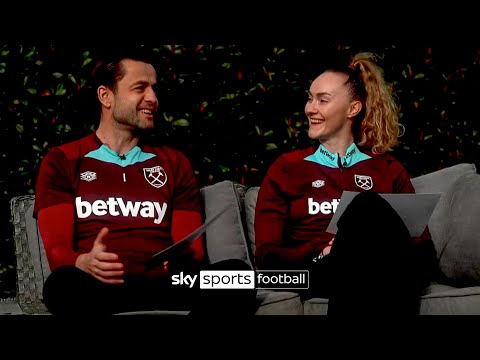 West Ham's Lukasz Fabianski and Kinga Szemik reveal their football story