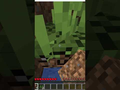 Minecraft But If I Touch Grass I Die! Part 2  #minecraft