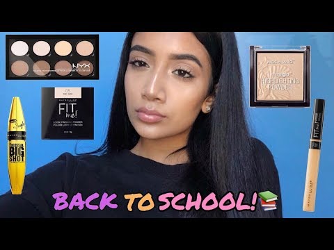 EASY BACK TO SCHOOL MAKEUP TUTORIAL (NO LASHES)