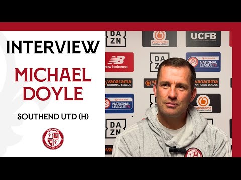 Woking 0-0 Southend Utd | Michael Doyle Interview