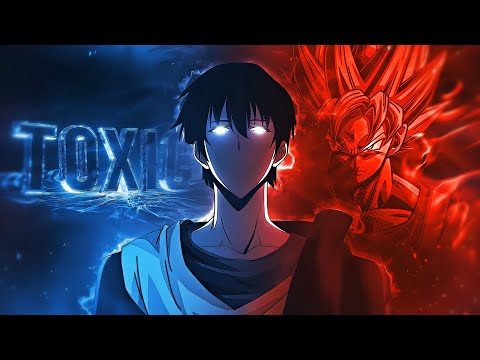 Solo Leveling / Goku's Warm Up ❄️ - I'M TOXIC「AMV/EDIT」4K