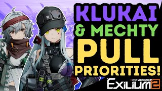 Don't Miss Out on Both! | Klukai & Mechty Minimum Pull Priorities! | Girls' Frontline 2; Exilium