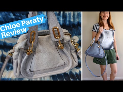 Chloe Small Paraty In Periwinkle: What's In My Bag ~ WIMB & Review