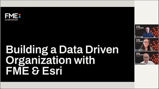 GIS & Data Integration with ArcGIS and FME: Unleashing the Potential of Data-Driven Organizations