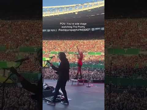 POV: You’re side stage watching The Pretty Reckless open for AC/DC ⚡️