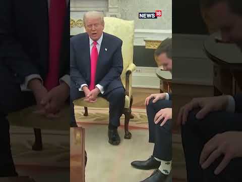 ‘What’s With These Socks’: Donald Trump Pokes Fun At JD Vance In Oval Office Meeting | N18S