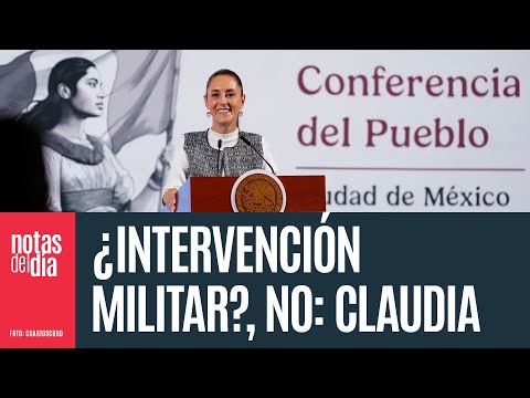 Claudia responde a EU: “No está sobre la mesa, ni sobre la silla, ni sobre el piso”