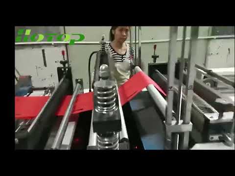 High speed stereo machine fabric bag production