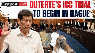 Rodrigo Duterte Trial LIVE: Ex-Philippine President Duterte In ICC Custody |Drug War |ICC Trial LIVE