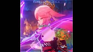 Yae miko edit || if you seek amy || Genshin impact ||