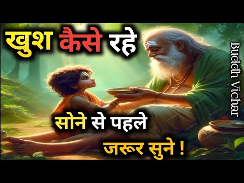 खुश कैसे रहे | सोने से पहले जरूर सुने | Gautam buddh Motivation On How To Be Happy | Buddhist Story