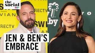 Did Jennifer Garner and Ben Affleck’s Hug Cross a Line? | The Social