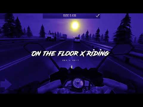 On the floor X Riding - Jennifer Lopez || Aesthetic Status ( Slowed & Reverb )