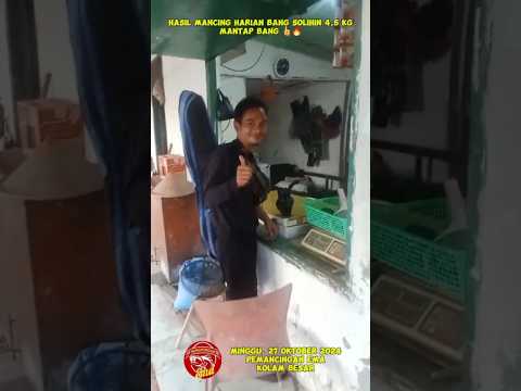 GACOR! INI DIA HASIL MANCING BANG SOLIHIN DI PEMANCINGAN EMA