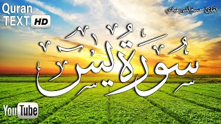 سورة ياسين (يس) تلاوة هادئة تريح القلب والعقل💙|| القارئ حسام الدين عبادي Surah Yasin HD