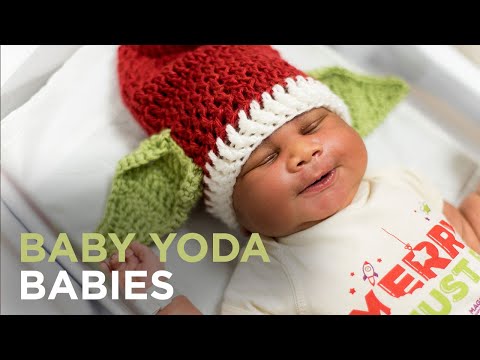 Hospital dresses up newborns as Baby Yoda from 'The Mandalorian'