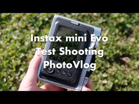 【最新チェキ楽しい…！】instax mini Evo と一緒に休日試し撮りスナップ！ 【PhotoVlog】