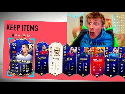 YOU'LL NEVER SEE A BETTER TOTY PACK OPENING - FIFA 20