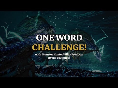 Monster Hunter Wilds - One Word Challenge with Ryozo Tsujimoto