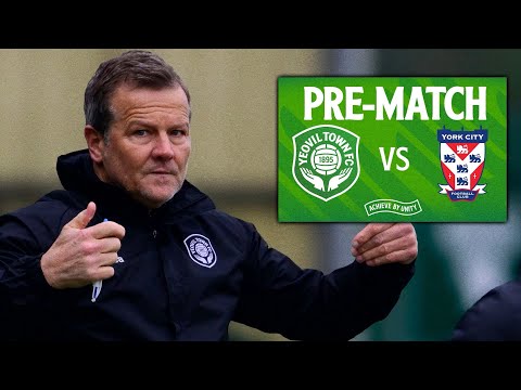 Pre-Match | Mark Cooper | York City