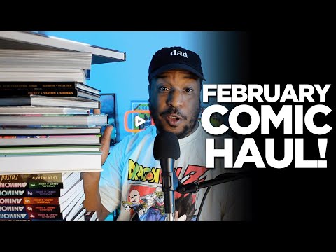 Our INSANE February COMIC HAUL! | Animorphs, Green Lantern, Black Panther & MUCH More!!