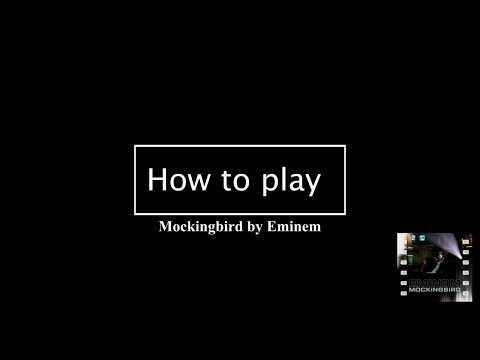 Eminem Mockingbird Piano Visualization