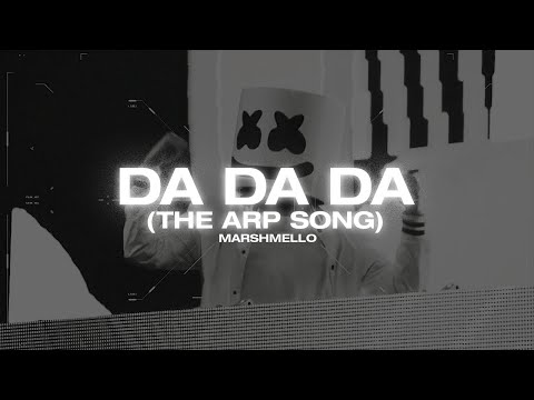 Marshmello - Da Da Da (The Arp Song) (Official Visualizer)