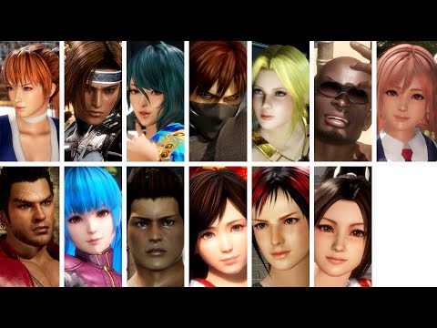 DOA6　throwing techniques・etc  Part1