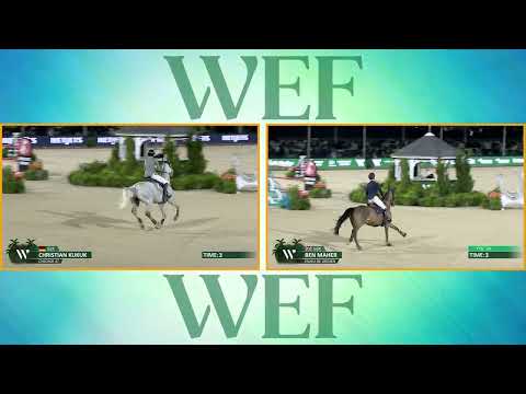 Christian Kukuk vs. Ben Maher in $215,000 NetJets CSI4* Grand Prix