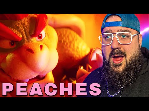 First Time Hearing Jack Black - Peaches | The Super Mario Bros. Movie